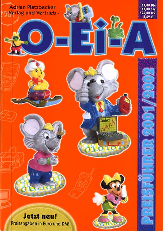 O-Ei-A Überraschungsei & Sammelfiguren Preisführer 2001/2002