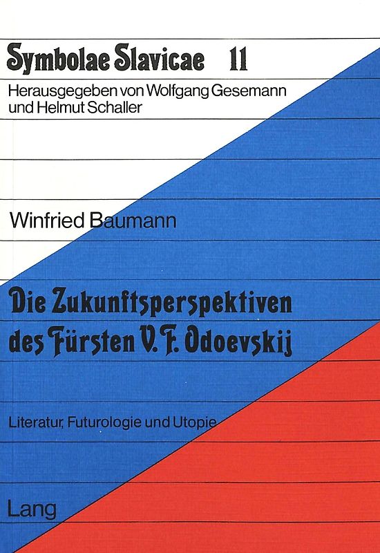 Die Zukunftsperspektiven des Fürsten V.F. Odoevskij