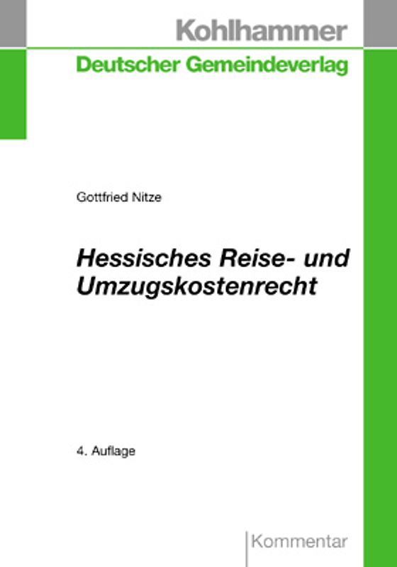 Hessisches Reise- und Umzugskostenrecht