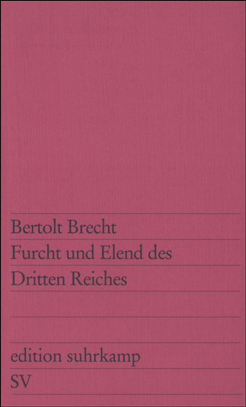 Furcht und Elend des Dritten Reiches