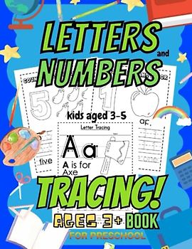 kids aged 3-5 letters and numbers tracing books, Toddler & childrens Tracing book, Count To Twenty & Learn The Alphabet:: Learn to Write, preschool lessons,
