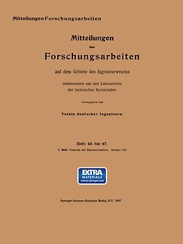Versuche mit Eisenbetonbalken