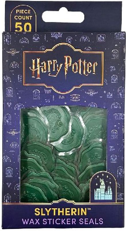 Harry Potter: Slytherin Wax Sticker Seals (Set of 50)