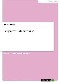 Perspectives On Terrorism
