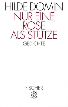 Nur eine Rose als Stütze