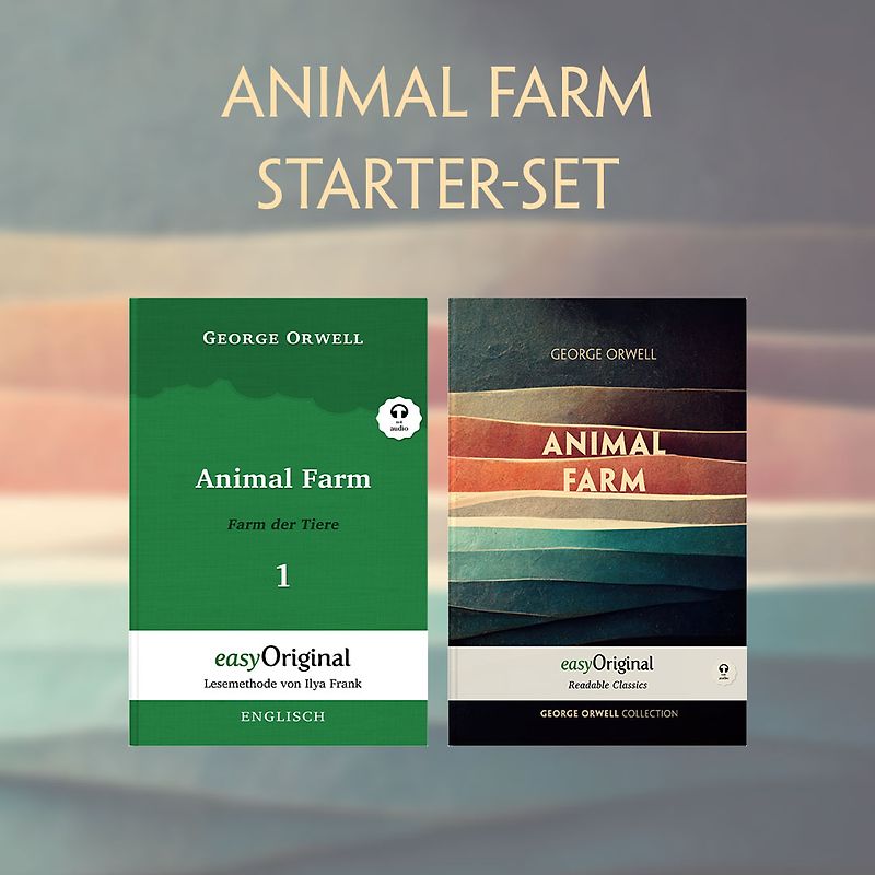 Animal Farm / Farm der Tiere (mit 2 MP3 Audio-CDs) - Starter-Set