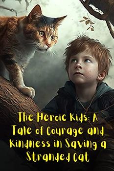 The Heroic Kids - A Tale of Courage and Kindness in Saving a Stranded Cat: adventure stories for kids, adventure story for kid, age range of 4 to 8 years old.