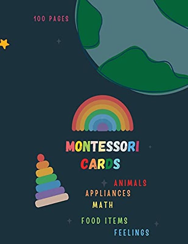 Montessori Cards: Montessori Activity Book for Preschool and Kindergarten: (ages 4-7), full of fun and cards to cut.