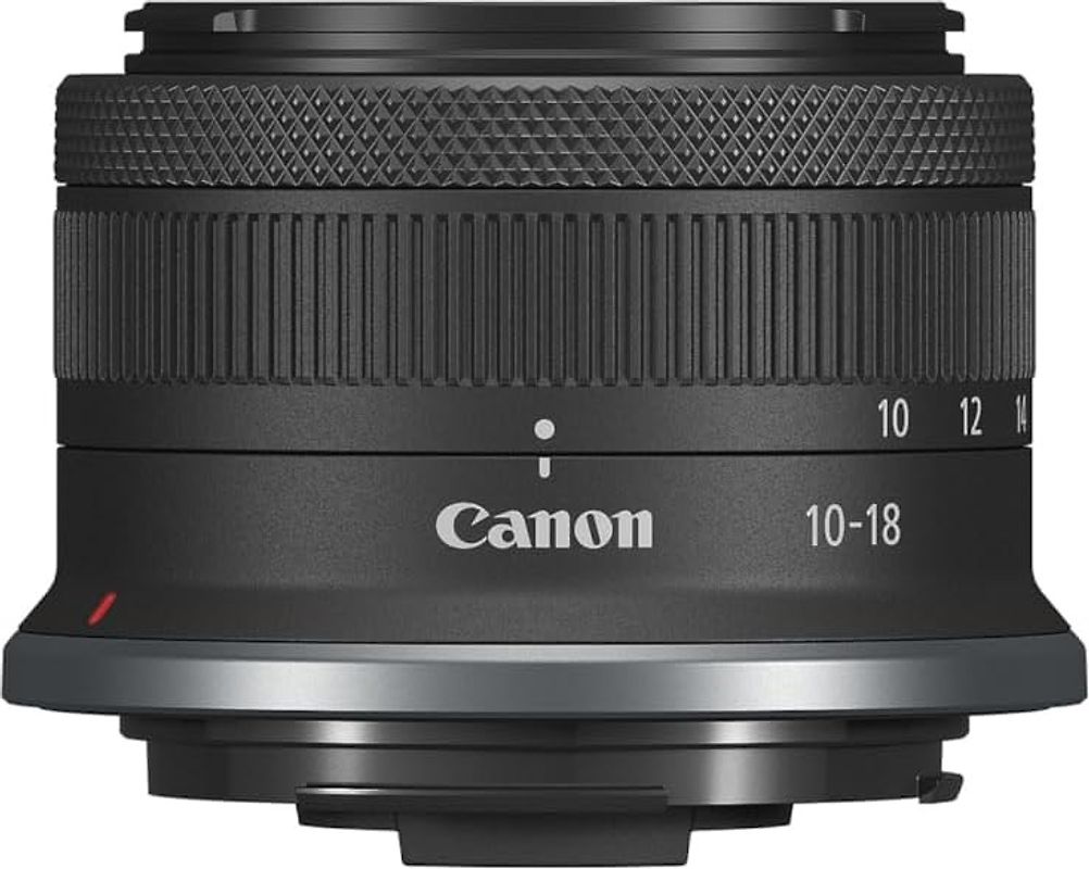 Canon RF-S 10-18 mm F4.5-6.3 IS STM 49 mm Objectif (adapté à Canon RF) noir