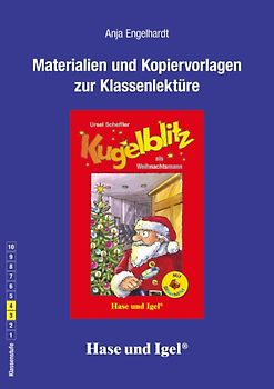 Begleitmaterial: Kugelblitz als Weihnachtsmann / Silbenhilfe