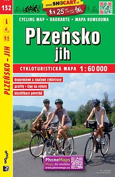 Plzeňsko jih / Pilsen - Süd (Radkarte 1:60.000)