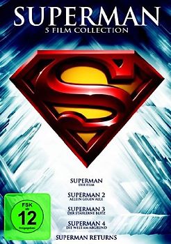 Superman - Die Spielfilm Collection [5 DVDs] DVD