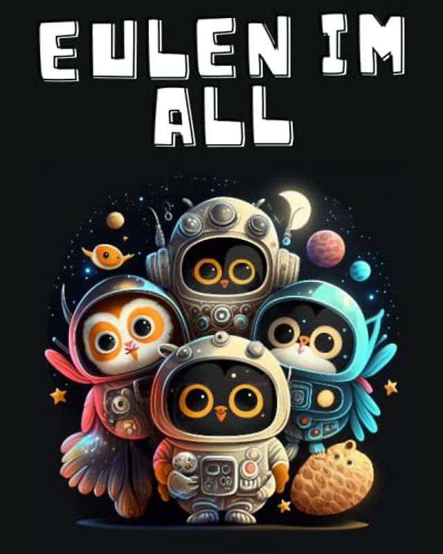 Eulen Mandala Malbuch für Erwachsene: EULEN IM ALL Mandala Malbuch für Erwachsene - Eulen Buch zum Ausmalen | Eulen Geschenk für Frauen