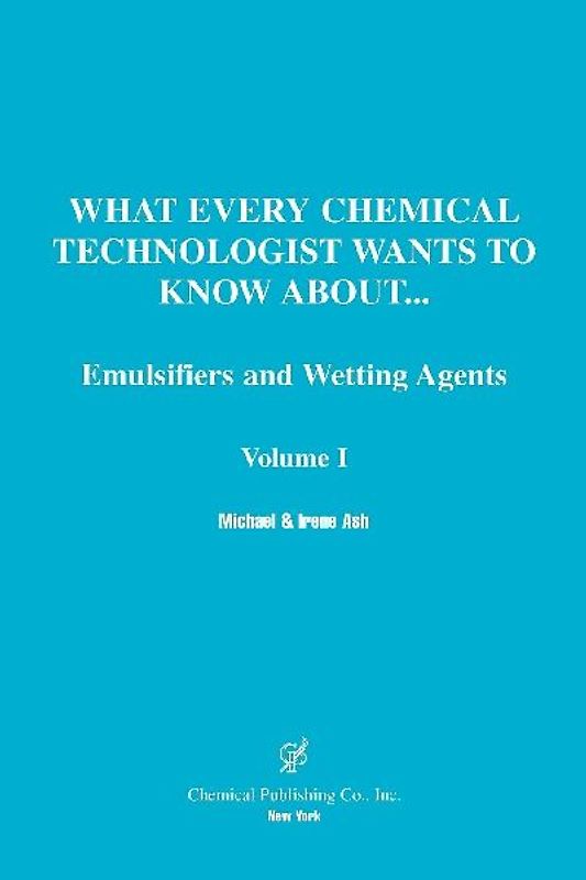 Emulsifier and Wetting Agents