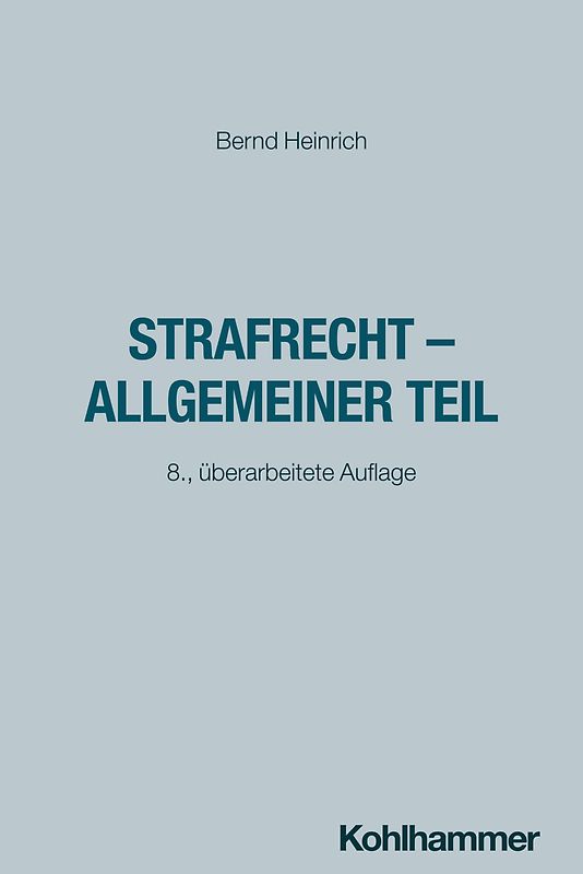 Strafrecht - Allgemeiner Teil