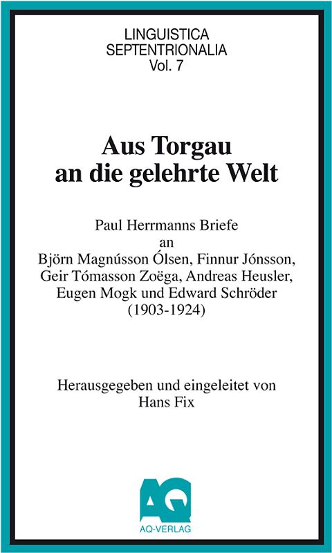 Aus Torgau an die gelehrte Welt