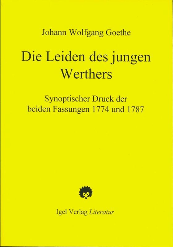 Die Leiden des jungen Werthers