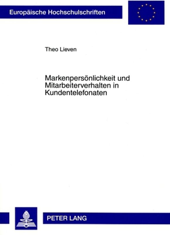 Markenpersoenlichkeit und Mitarbeiterverhalten in Kundentelefonaten