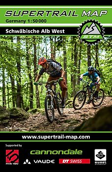 Supertrail Map Schwäbische Alb West