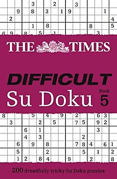 The Times Difficult Su Doku Book 5: 200 Challenging Puzzles from the Times