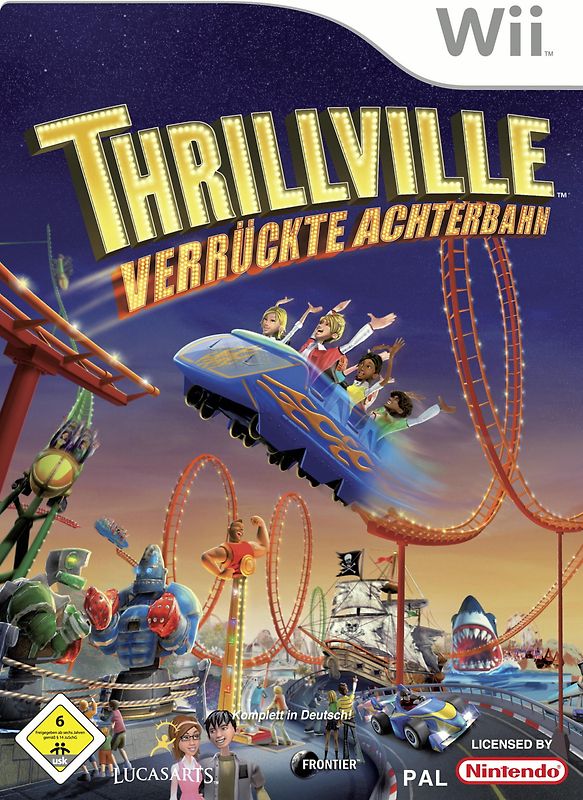 Thrillville Off the Rail Nintendo Wii