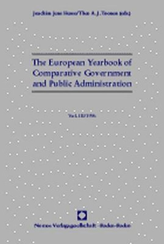 The European Yearbook of Comparative Government and Public Administration