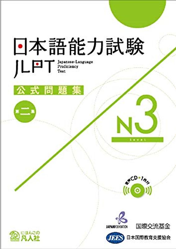 JLPT KOSHIKI MONDAISHU N3 W/CD VOL.2