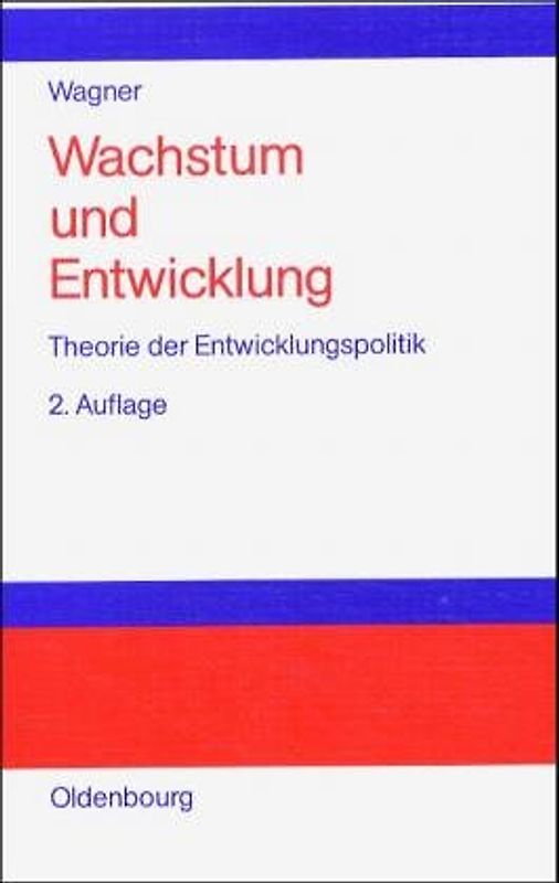 Wachstum und Entwicklung. Theorie der Entwicklungspolitik