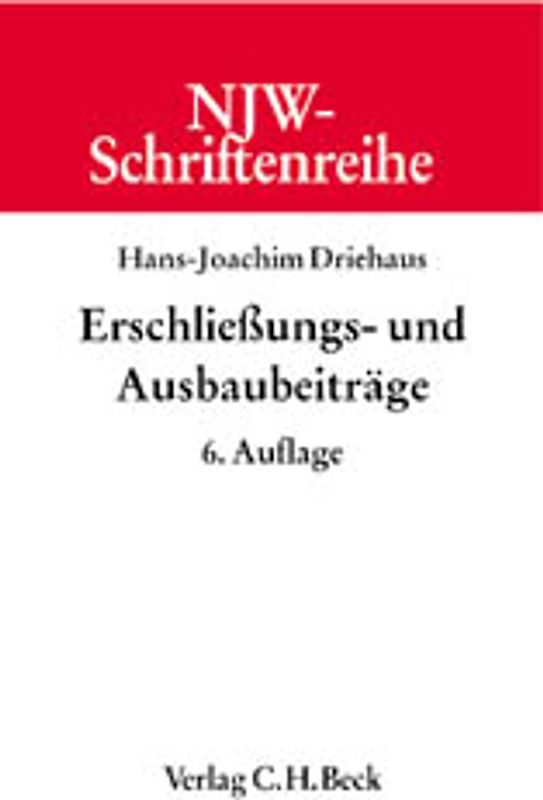 Erschliessungs- und Ausbaubeiträge