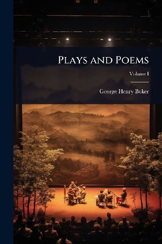 Plays and Poems