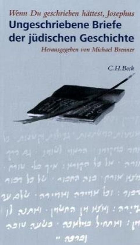 Wenn Du geschrieben hättest, Josephus...