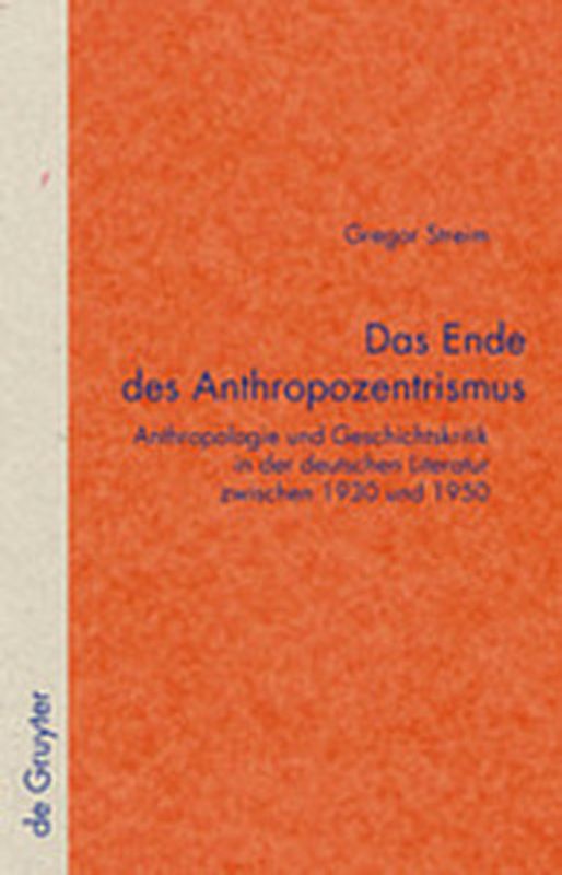 Das Ende des Anthropozentrismus