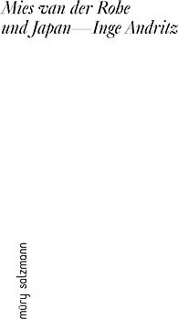Mies van der Rohe und Japan