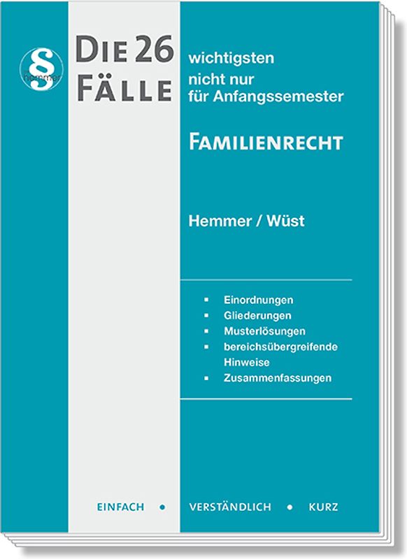 Die 26 wichtigsten Fälle Familienrecht