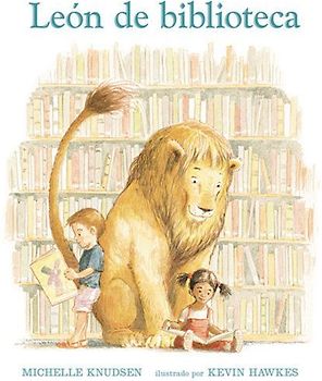 León de biblioteca