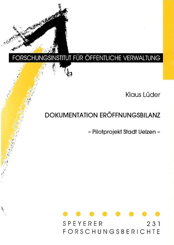 Dokumentation Eröffnungsbilanz