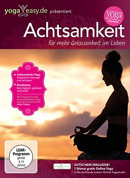YogaEasy.de - ACHTSAMKEIT - für mehr Gelassenheit im Leben DVD