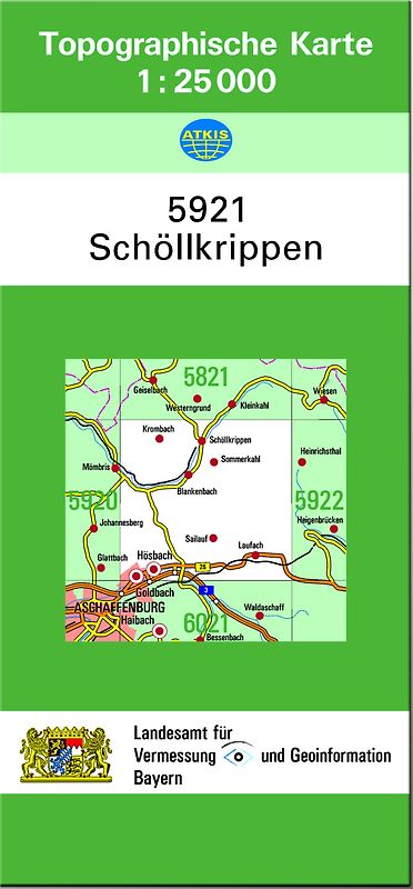 TK25 5921 Schöllkrippen