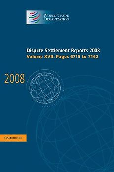 Dispute Settlement Reports 2008