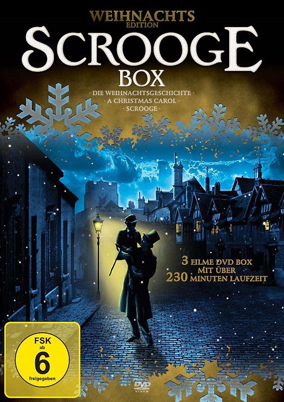Scrooge Weihnachtsbox - 3 Filme [Sonderedition] DVD