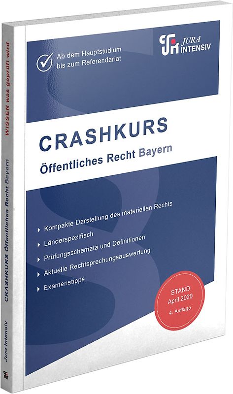 CRASHKURS Öffentliches Recht - Bayern