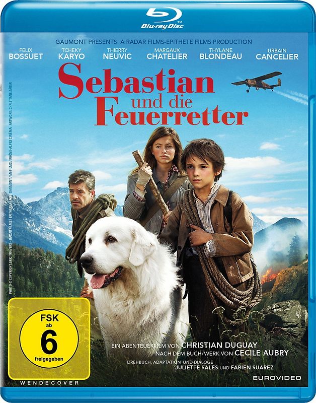 Sebastian und die Feuerretter Blu-ray Disc