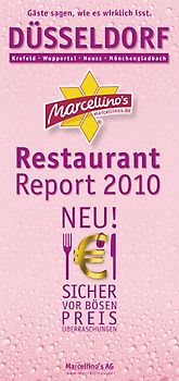 Marcellino's Restaurant Report Düsseldorf 2010 - Edition Pink-Champagne