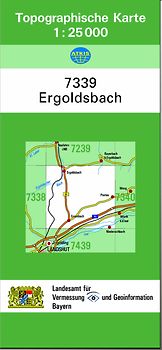 TK25 7339 Ergoldsbach