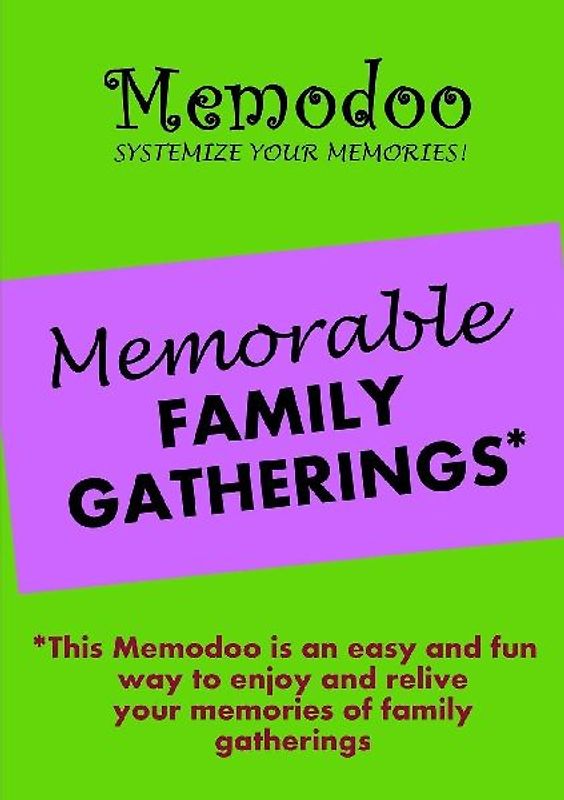 Memodoo Memorable Family Gatherings