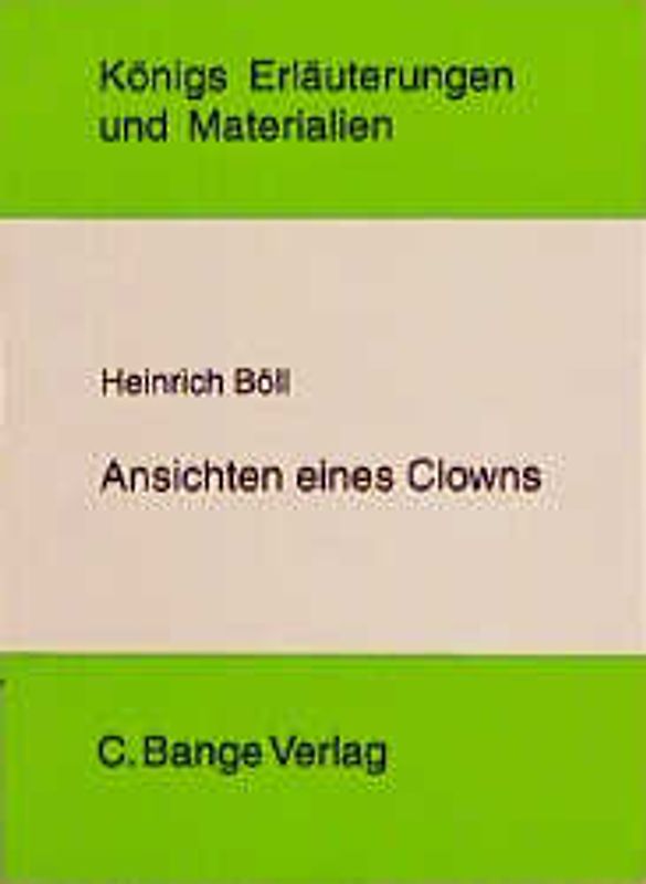 Ansichten eines Clowns