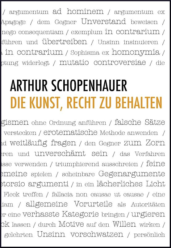 Die Kunst, Recht zu behalten