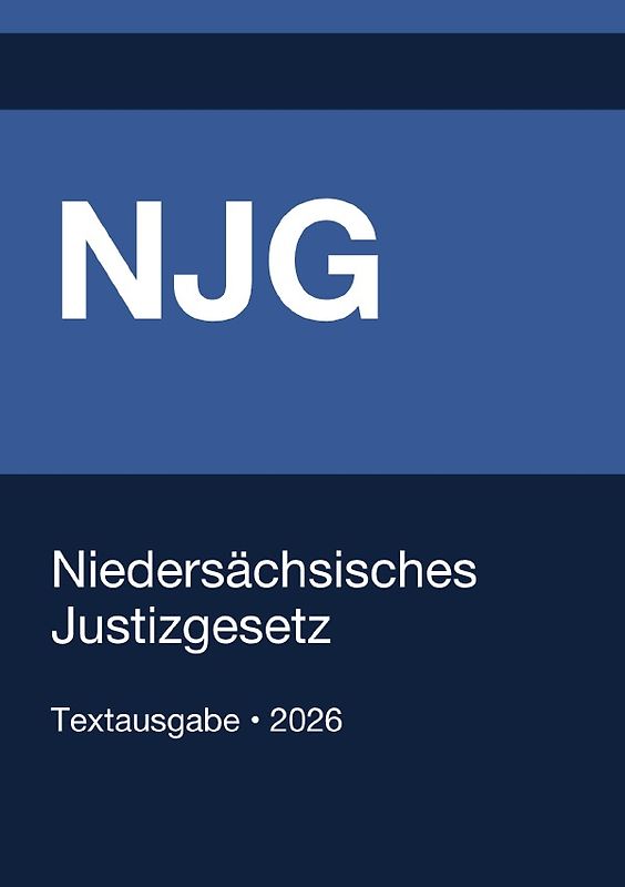 NJG - Niedersächsisches Justizgesetz 2026