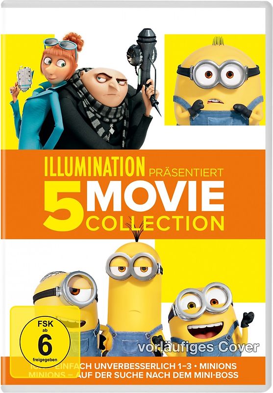 Illumination 5 Filme DVD-Edition DVD