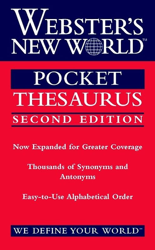 Webster's New World Pocket Thesaurus
